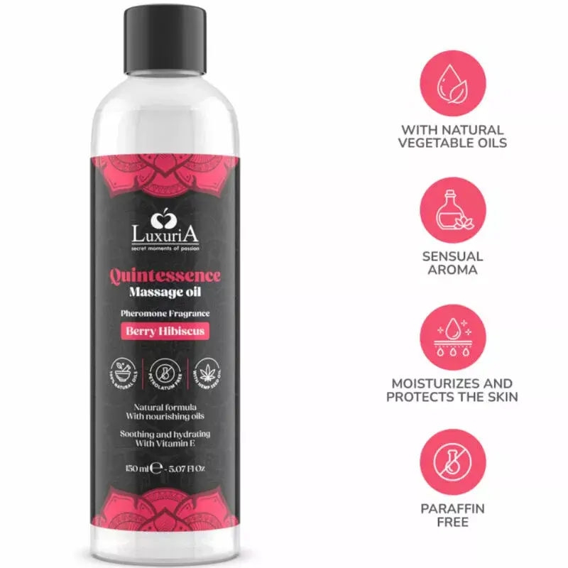 INTIMATELINE Luxuria Berry masāžas eļļa 150 ml Photo 4