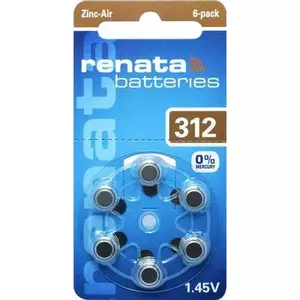 Button cell battery RENATA ZA 312 165 mAh 1.4 V