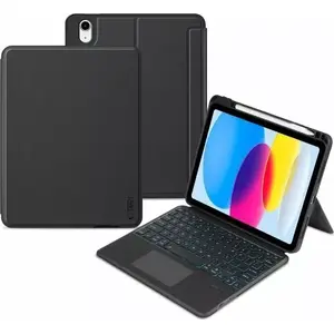 Keyboard case Tech-Protect SCMAG Pen for iPad 10.9" (2022, 2024/2025) — black