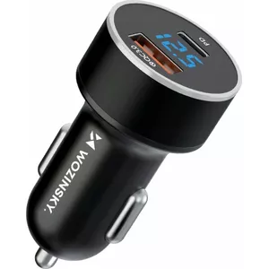 Car Charger Wozinsky WDCCAC USB-C and USB-A 36W Black