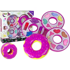 Eyeshadow and Lipstick Set for Kids LEANToys Pączek Paletka — compact palette with multiple shades