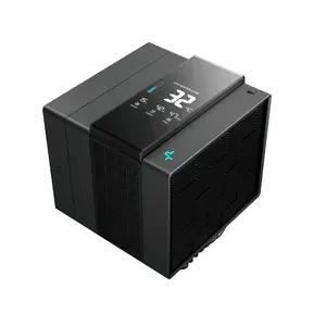 Air cooler DeepCool ASSASSIN IV VC VISION — dual-fan 120/140 mm, 300 W TDP, 7 heat pipes, LGA115x/LGA1200/LGA1700/LGA20xx compatible, Black