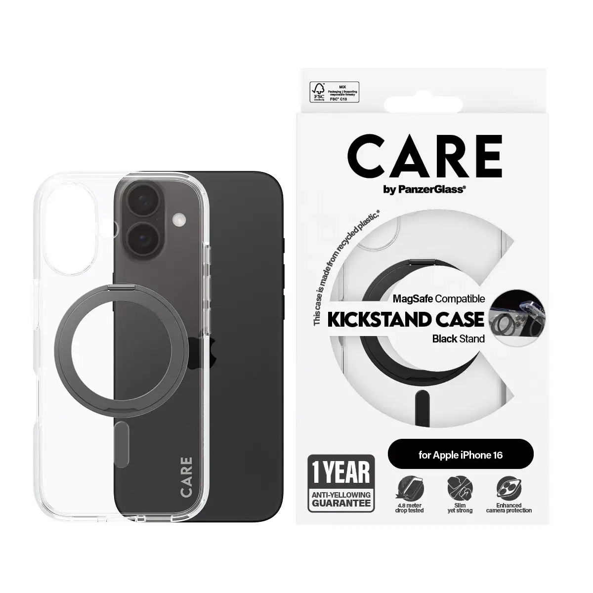 Cover PanzerGlass CARE by ® Feature Case iPhone 16 Photo 2