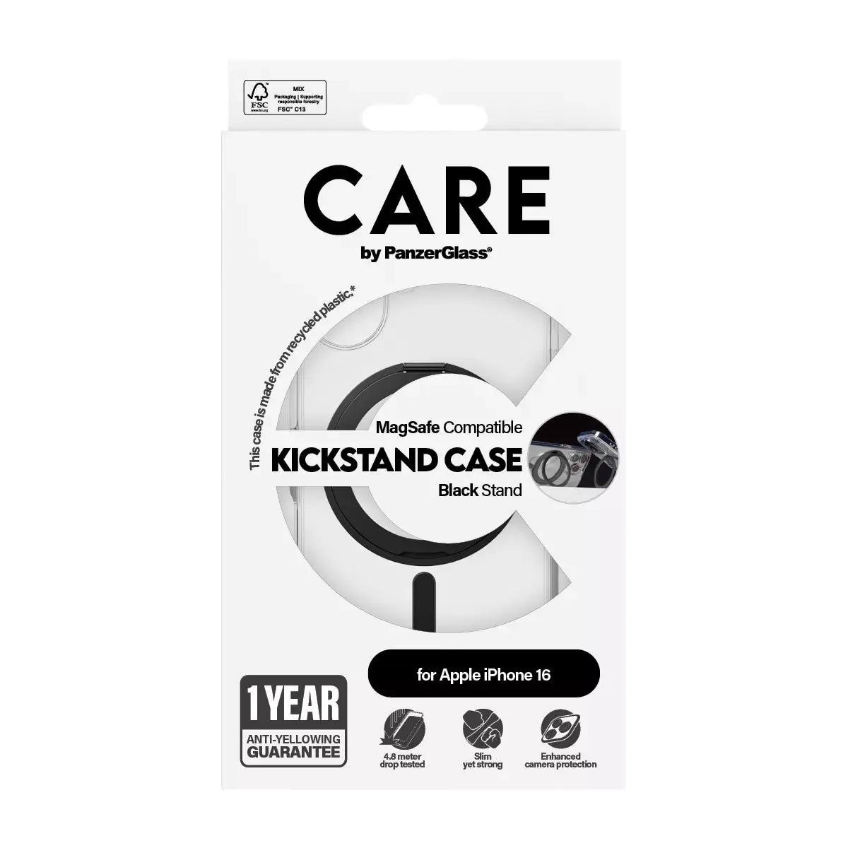 Cover PanzerGlass CARE by ® Feature Case iPhone 16 Photo 3