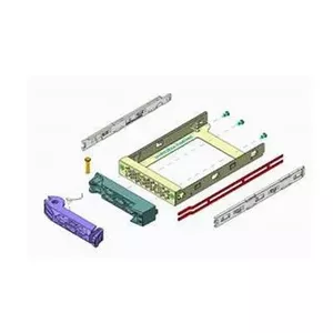 Diska atvilktne Supermicro MCP-220-00188-0B — hot-swap, metāla rāmis 2.5"/3.5" diskiem