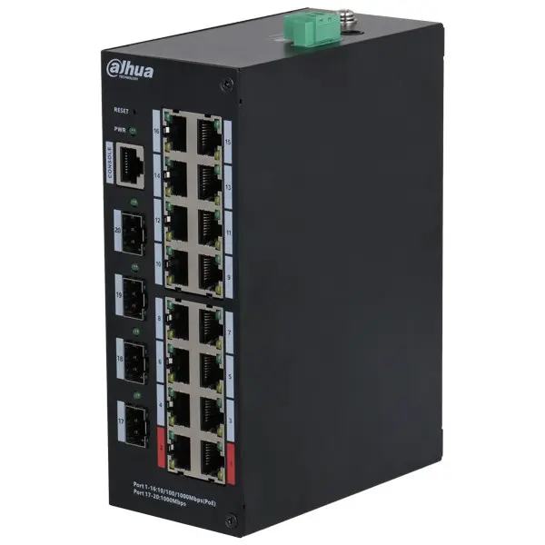DAHUA HS4420-16GT-190 L2 līmeņa tīkla komutators