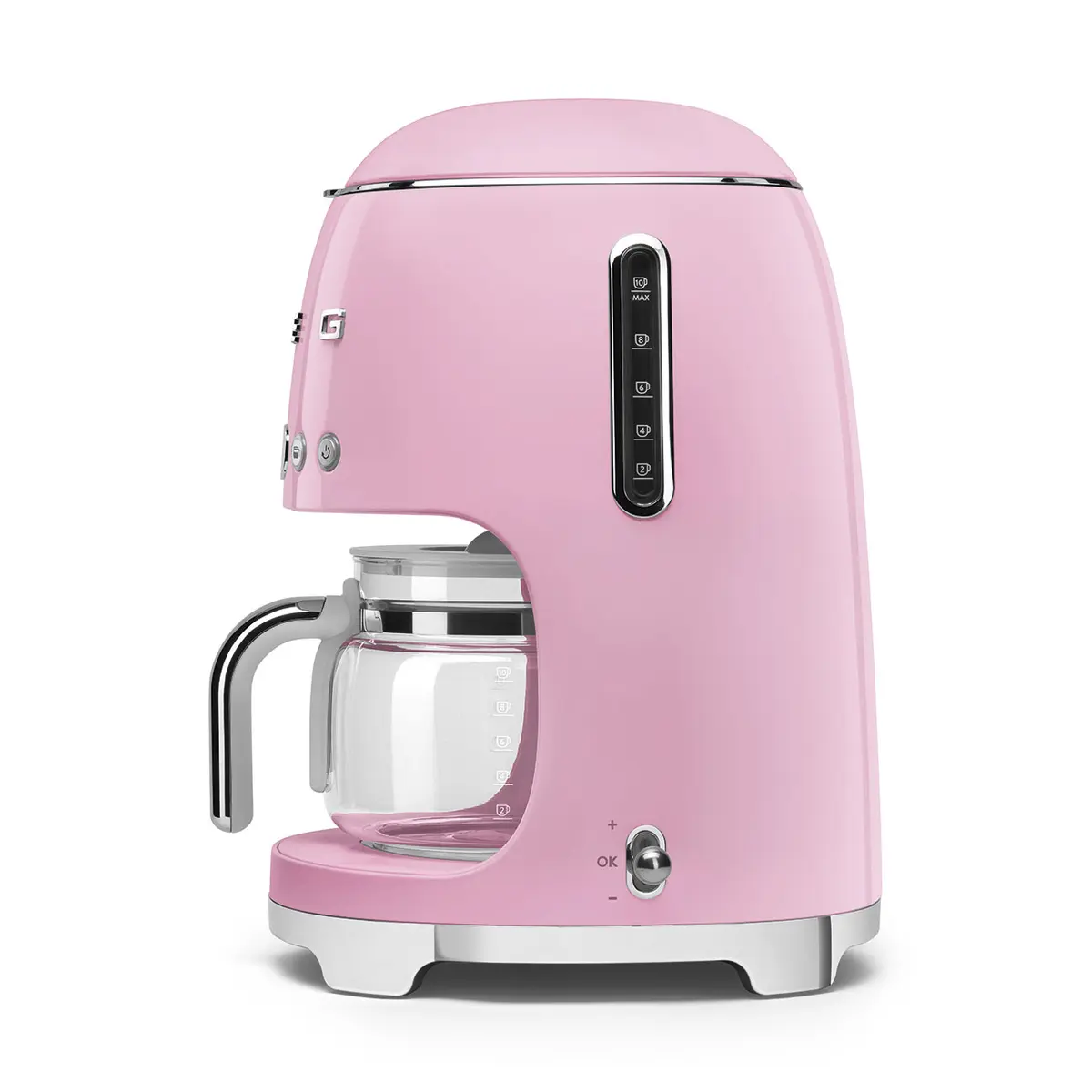Smeg 50's Style Pilienu Filtra Kafijas Automāts DCF02PKEU Rozā Photo 2