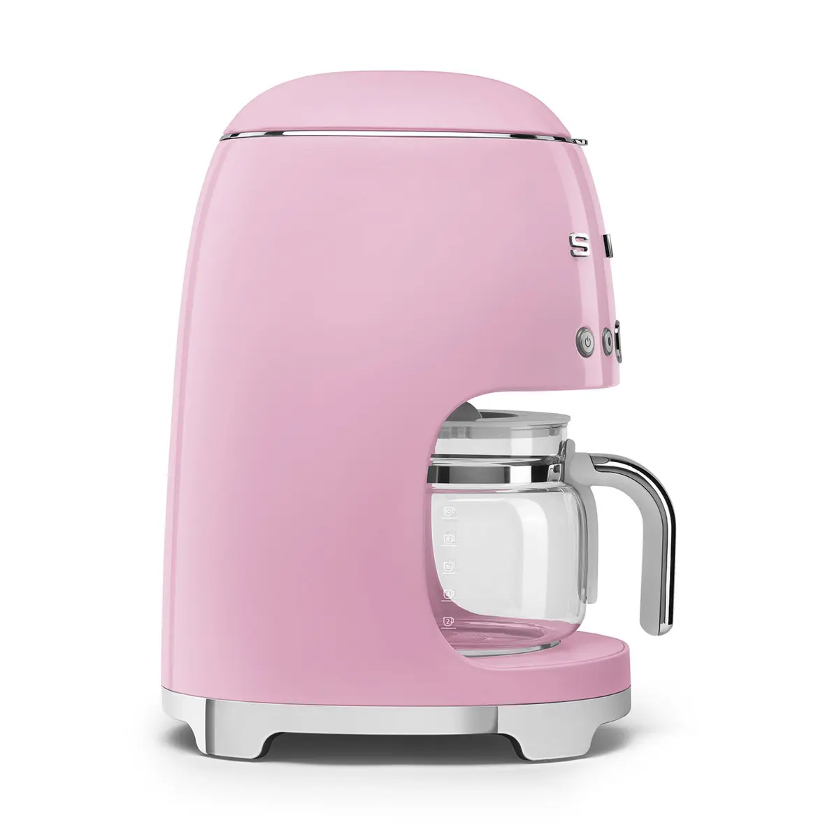 Smeg 50's Style Pilienu Filtra Kafijas Automāts DCF02PKEU Rozā Photo 3