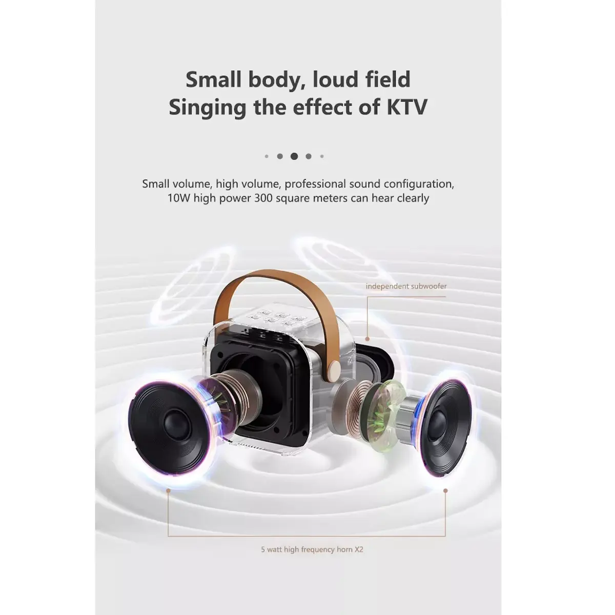 Портативная колонка Riff K12 RF-K12/BL Photo 6