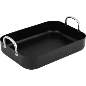 Roaster pan CS Kochsysteme SOLARIS PRO 35×25 cm, 3 mm thickness, aluminium, ProcalonPlus non-stick