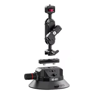 Action camera Ulanzi SC-02 — compact action camera, black and red