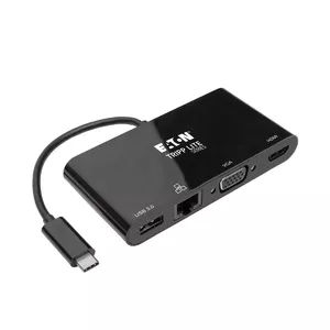 USB-C Multiport Adapter Tripp Lite U444-06N-HV4GUB 4K HDMI VGA USB 3.x