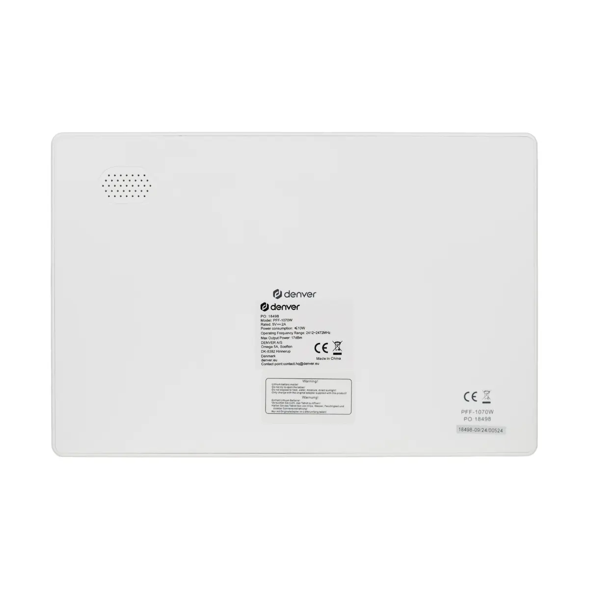 Denver PFF-1070W Digital Photo Frame Photo 8