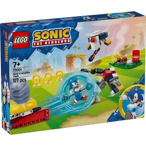 Construction toy LEGO Sonic the Hedgehog 77001 Campfire Showdown playset, 177 pieces, 1 minifigure, age 7+
