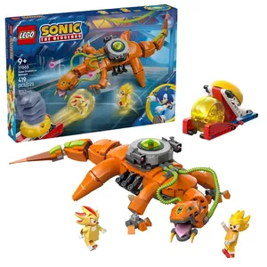 Construction toy LEGO Sonic the Hedgehog set Super Shadow vs. Biolizard, 419 pieces, 2 minifigures, age 9+