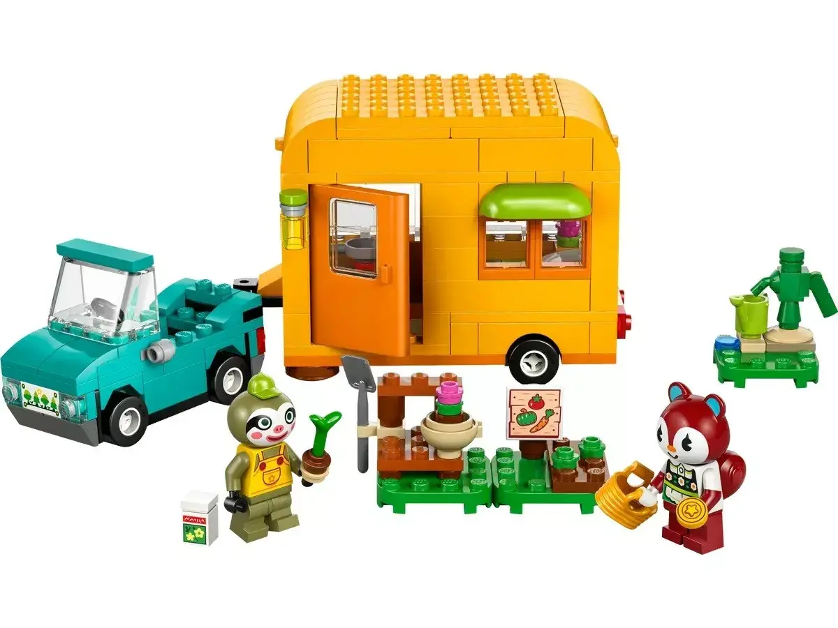 LEGO Animal Crossing 77054 Gerd's Trailer & Nursery Photo 3