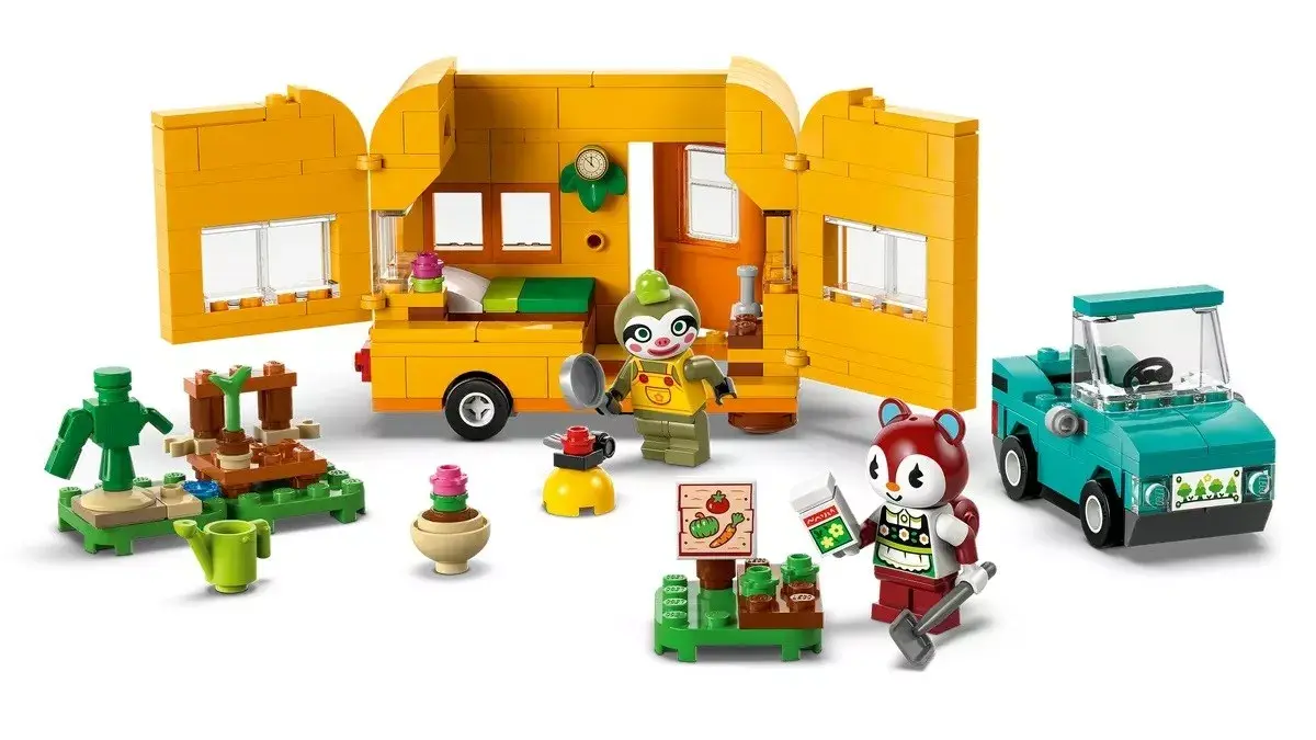 LEGO Animal Crossing 77054 Gerd's Trailer & Nursery Photo 4