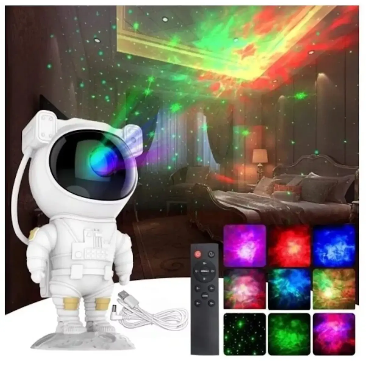 Projector HQ Projector HQ A1 360 Degree Rotate Head Photo 3