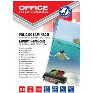 Laminating Film Sheets Q-Connect A5 glossy transparent 100 pcs