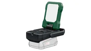 Универсальный светодиодный фонарь Bosch EasySpotLight 18V-400 с 3 режимами мощности и световым потоком 400 лм