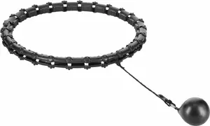 Hula Hoop HMS HHW11 Plus Size with Grooves and Weighting - HMS