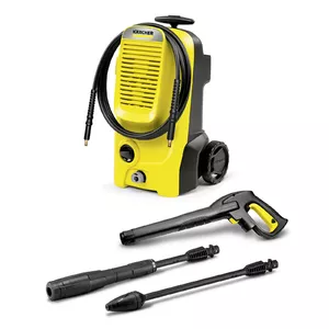 Pressure washer Karcher K5 Classic Home — upright electric, 2100 W, 145 bar, 500 l/h, 8 m hose, yellow/black