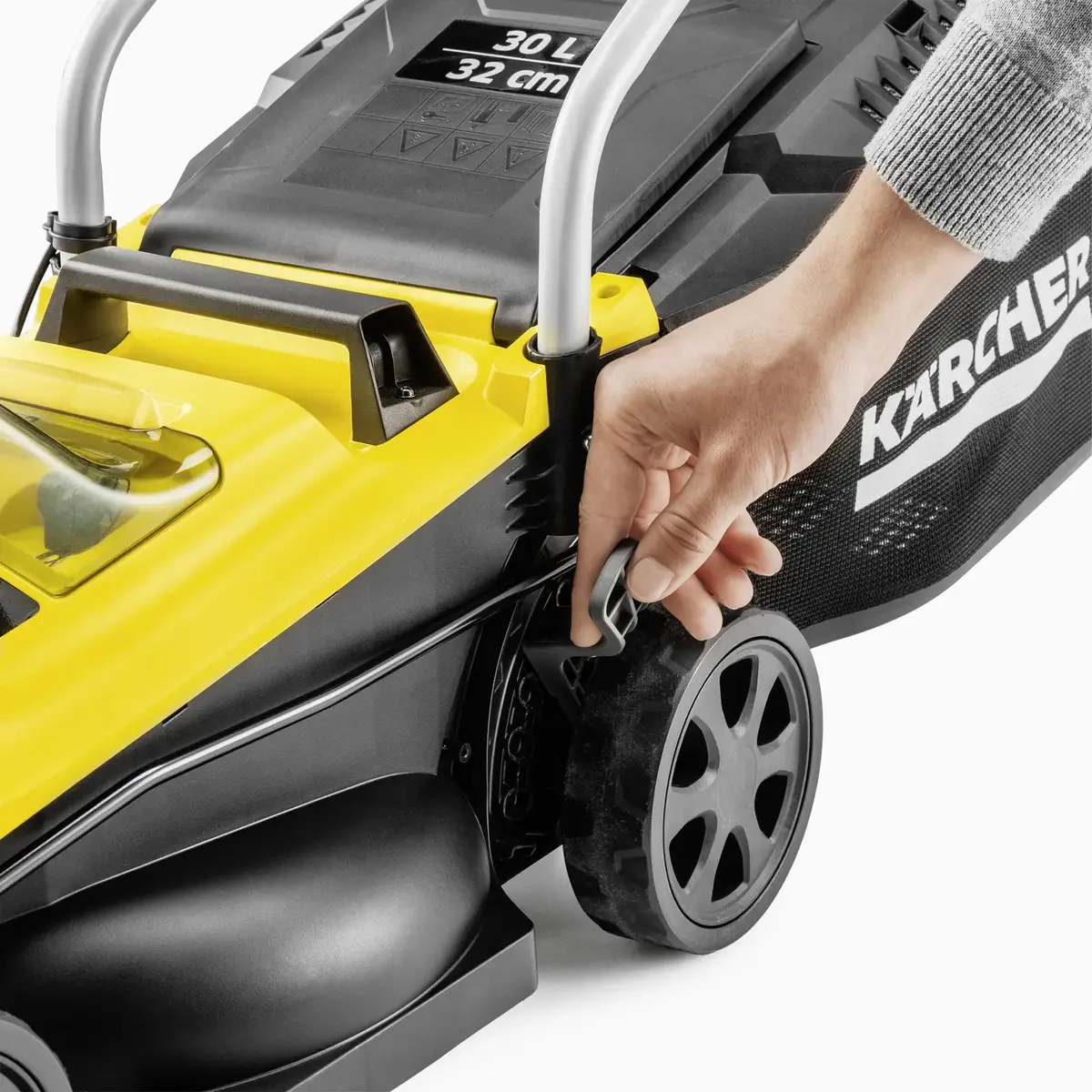 Аккумуляторная газонокосилка Karcher LMO 2-18 Battery Set Photo 3