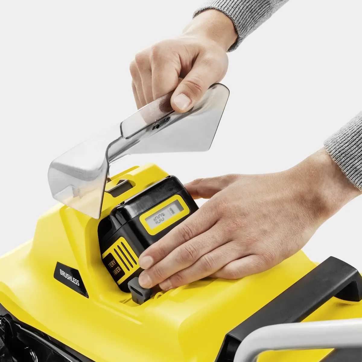 Аккумуляторная газонокосилка Karcher LMO 2-18 Battery Set Photo 4