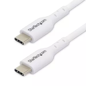 USB-C Charging Cable StarTech.com 1m 60W 3A Power Delivery White
