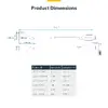 StarTech USB-C Charging Cable 60W 1m White Photo 5