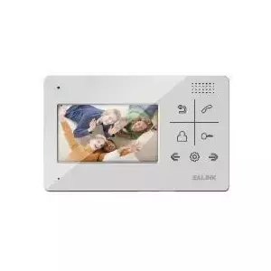 Intercom touchscreen door unlocking adapter Electro Base DP-V43W 4" white