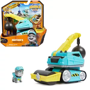Игрушечный строительный грузовик RUBBLE&CREW Motor’s Wrecking Ball Truck