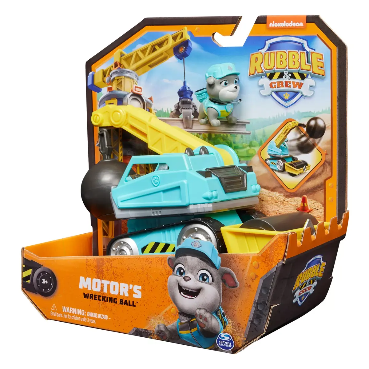 Игрушечный грузовик RUBBLE&CREW Motor’s Wrecking Ball Truck Photo 8