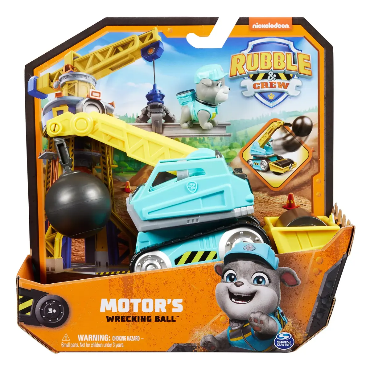 Игрушечный грузовик RUBBLE&CREW Motor’s Wrecking Ball Truck Photo 9