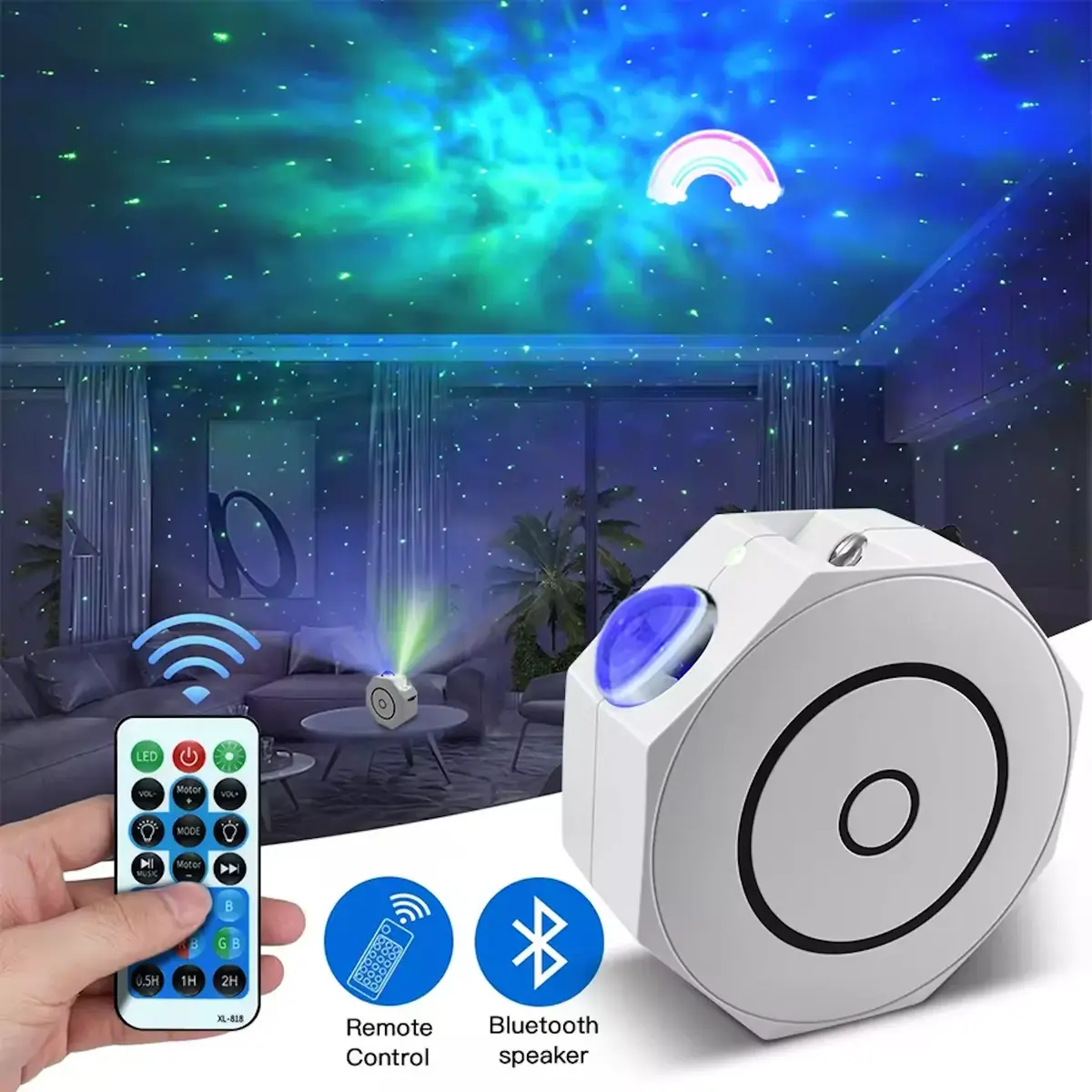 Звёздный проектор E-LIGHT OC1 Octagon Photo 8