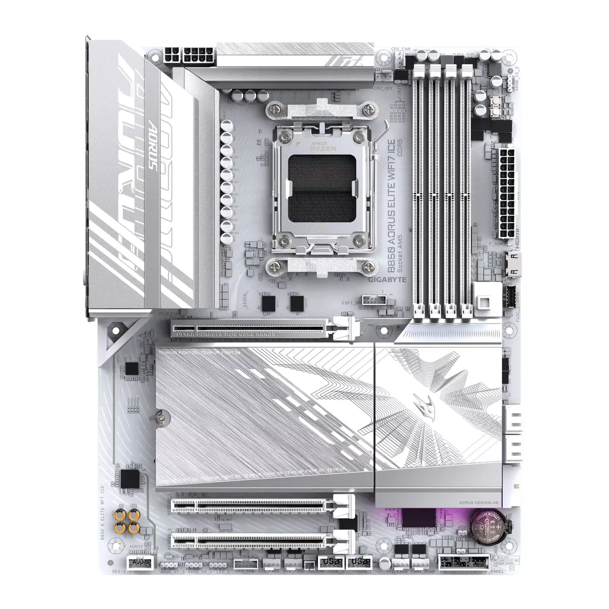 Pamatplate GIGABYTE B850 AORUS ELITE WIFI7 ICE, B850 Photo 2