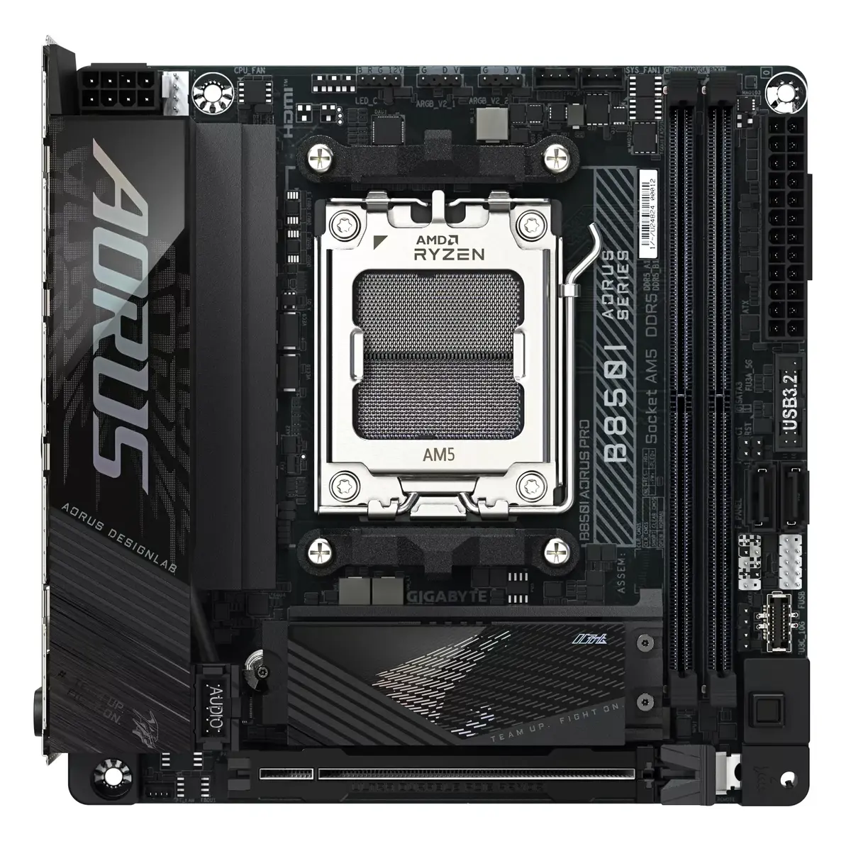 Pamatplate GIGABYTE B850I AORUS PRO, B850 Photo 2