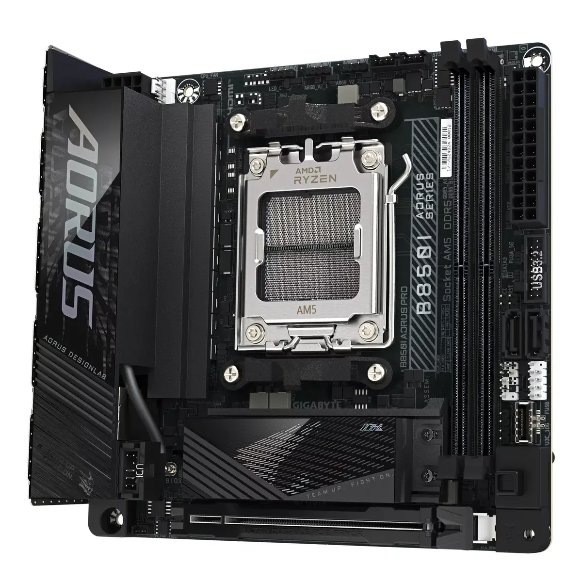 Pamatplate GIGABYTE B850I AORUS PRO, B850 Photo 3