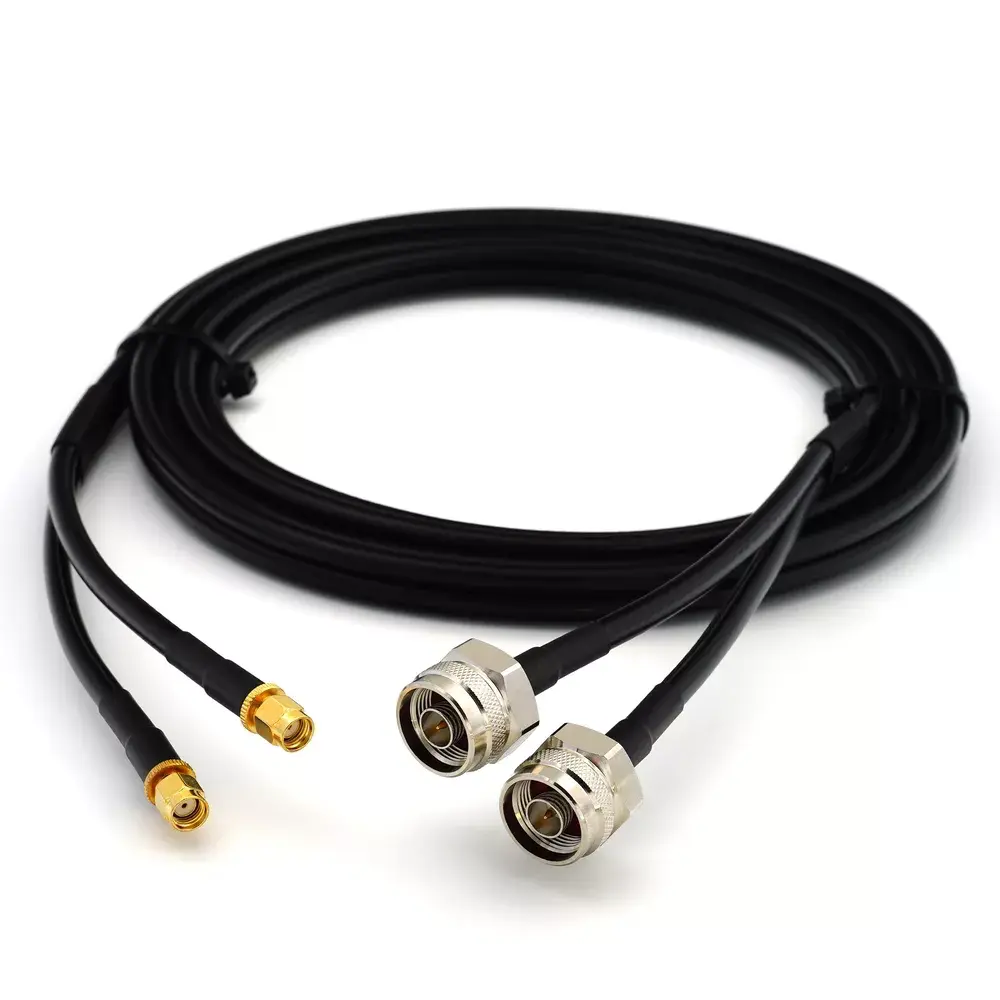 Rangeful HF240 15 м 50 Ω RP-SMA папа → N папа кабель Photo 3