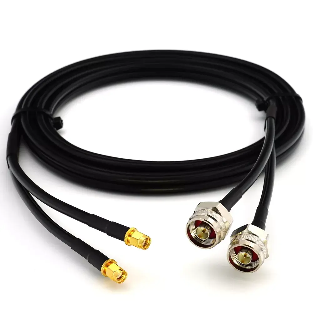 Rangeful HF240 15 м 50 Ω RP-SMA папа → N папа кабель Photo 4