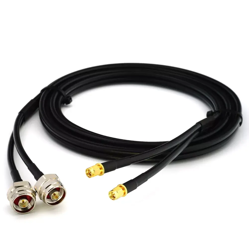 Коаксиальный кабель Rangeful HF240 SMA→N 10 м Photo 3