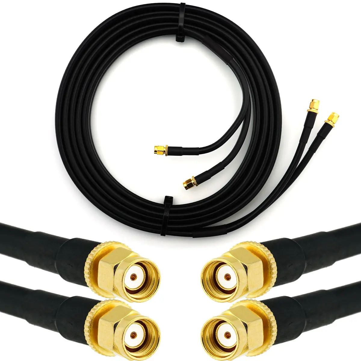 Kabelis Rangeful RP-SMA uz RP-SMA HF240