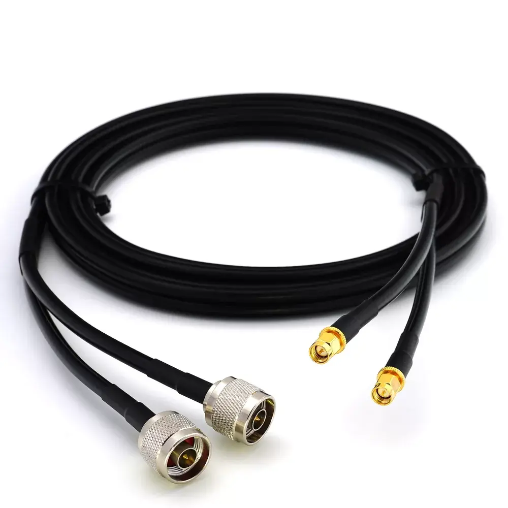 Coaxial cable Rangeful HF240 N male to SMA male 2 m Photo 4