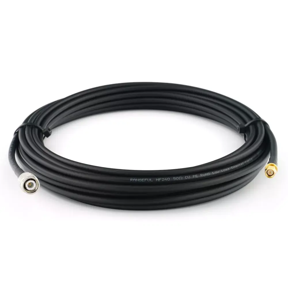 Coaxial cable Rangeful HF240 TNC male to SMA male 0.5 m Photo 4