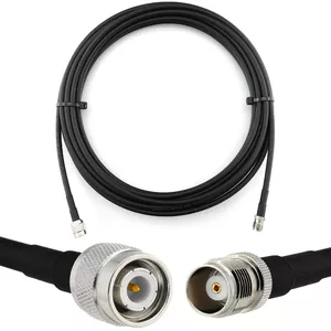 Koaksiālais kabelis Rangeful HF240 TNC vīrietis — TNC sieviete, 50 Ω, 7 m