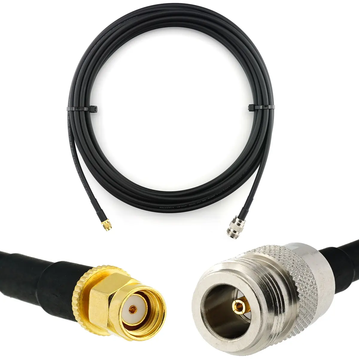 Koaksiālais kabelis Rangeful HF240-RPSM-NF-12 12 m