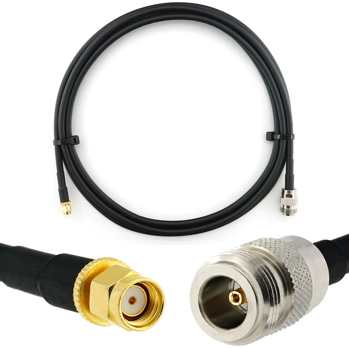 Koaksiālais kabelis Rangeful HF240-RPSM-NF-1 1 m