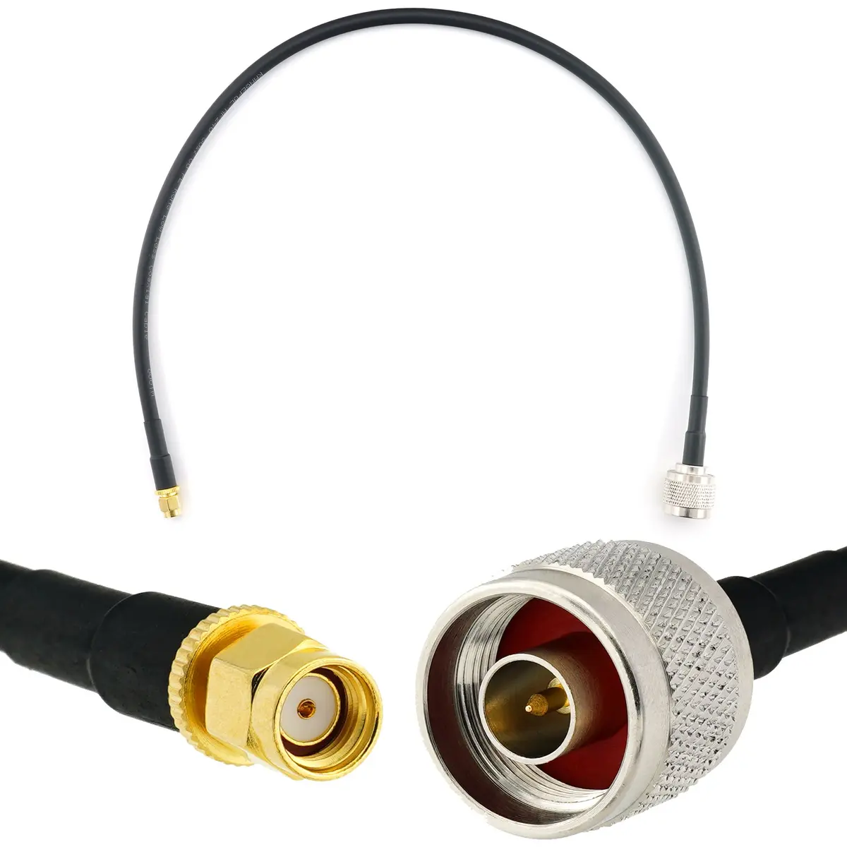 Koaksiālais kabelis Rangeful HF240 RP-SMA vīrietis