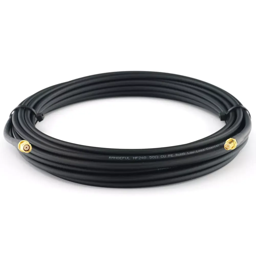Coaxial cable Rangeful HF240 2 m RP‑SMA male–female Photo 2