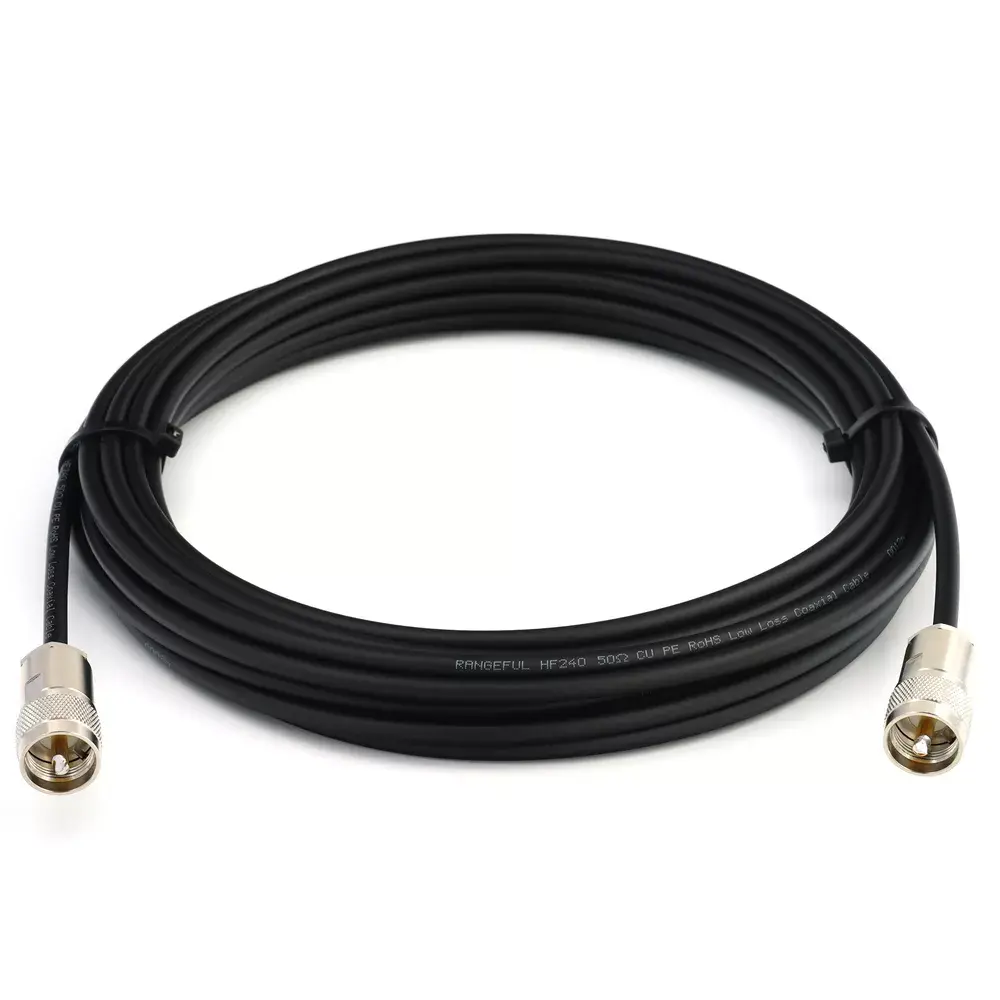 UHF-коаксиальный кабель Rangeful HF240 5 м Photo 3